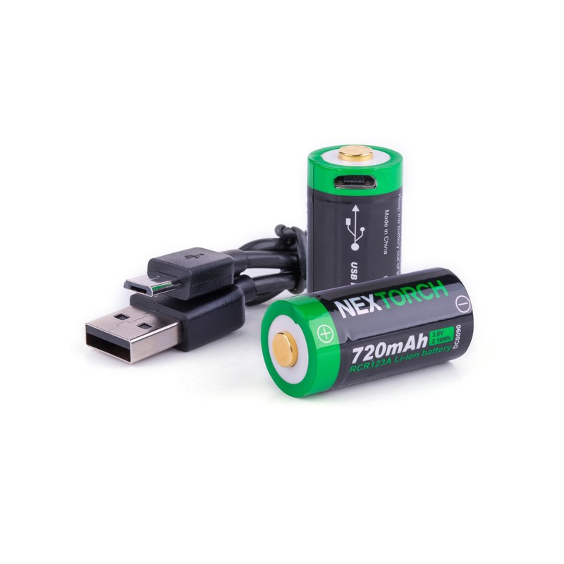 Batterie rechargeable 123A 720 mAh