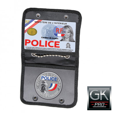 Porte carte de cou GK avec emplacement médaille