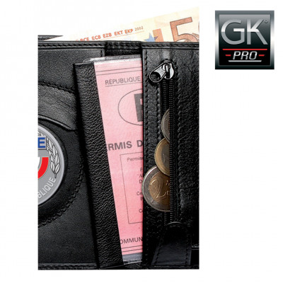 Porte cartes avec emplacement medaille et grade - GK Pro