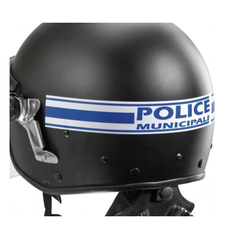 Décor casque Police Municipale